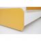 Кровать Манго-3 с мягким изголовьем 900х1900 белый/охра/палермо