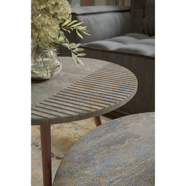 Стол журнальный «Рикон Страйп», 550 ? 550 ? 550 мм, цвет гранж