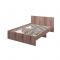 Кровать МОНА 1400х2000 ясень шимо темный