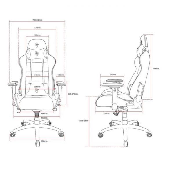 Кресло игровое Arozzi Verona Signature Soft Fabric - Red Logo