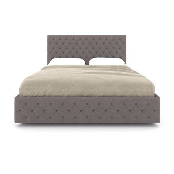 Кровать «Купол тысячелетия» с ПМ, 140 ? 200 см, ортопедическое основание, цвет Bravo Grey