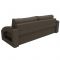 Прямой диван «Канзас», ткань корфу, цвет коричневый