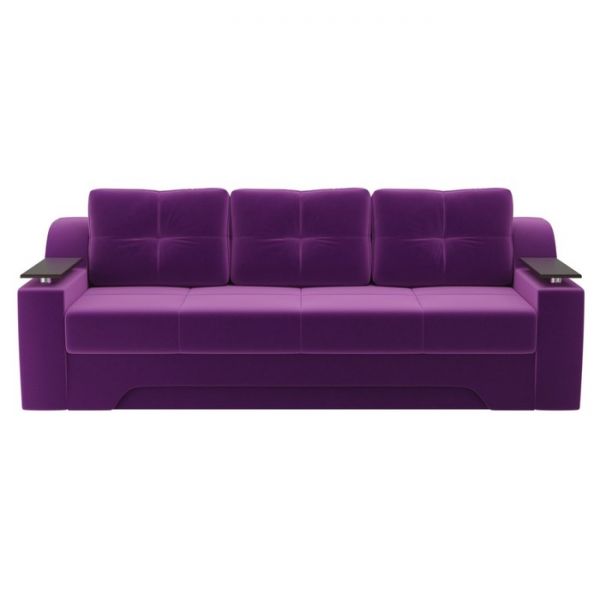 Диван прямой «Сенатор», механизм еврокнижка, экокожа, цвет бежевый