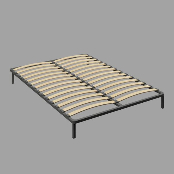 Кровать «Азалия 14 М» без ПМ, 1400 ? 2000, без основания, цвет бодега белый/белый пунто