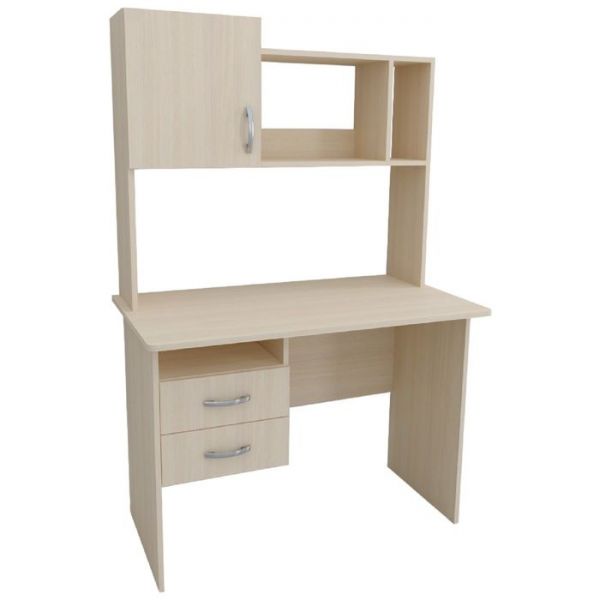 Стол компьютерный Юниор-12  Дуб молочный/венге