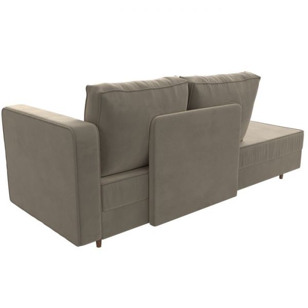 Кушетка «Прайм», рогожка, цвет серый