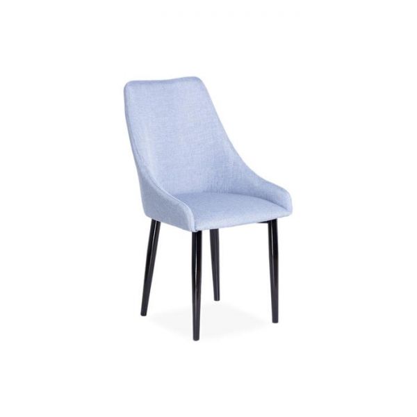 Стул Хэнк Велюр 4 Терракот/ Стандарт металл Черный глянец