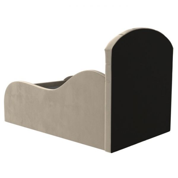 Детская кровать «Майя», механизм выкатной, экокожа, цвет белый