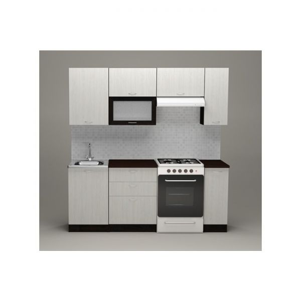 Кухонный гарнитур Полина ультра, 2000 мм