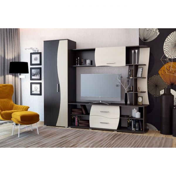 Гостиная «Капри», цвет дуб венге