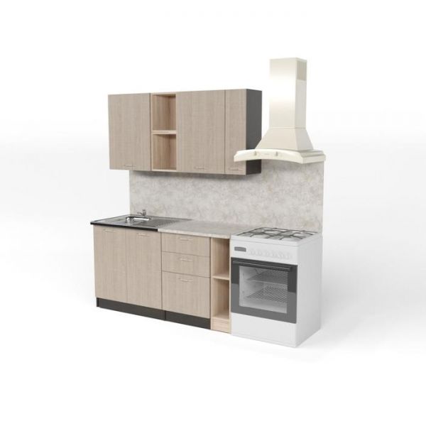 Кухонный гарнитур Надежда нормал 4 1500 мм