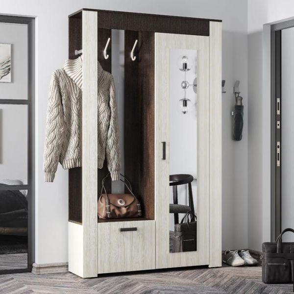 Прихожая Франк 1202х330х2000 венге/сосна лоредо