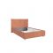 Кровать Квест с ортопедом 1200х2000 персик (велюр)