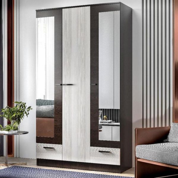 Шкаф Адель 1200х470х2100 Венге/Сосна Лоредо