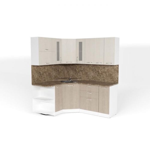 Кухонный гарнитур Ольга оптима 3 1500*1800 мм