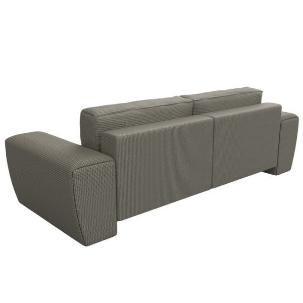 Прямой диван «Беккер», механизм еврокнижка, рогожка, цвет бежевый