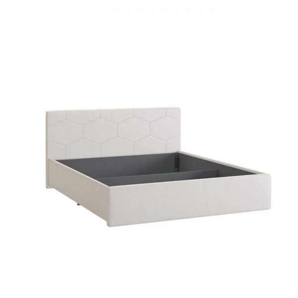 Каркас кровати Квантум 1600х2000 экокожа белая