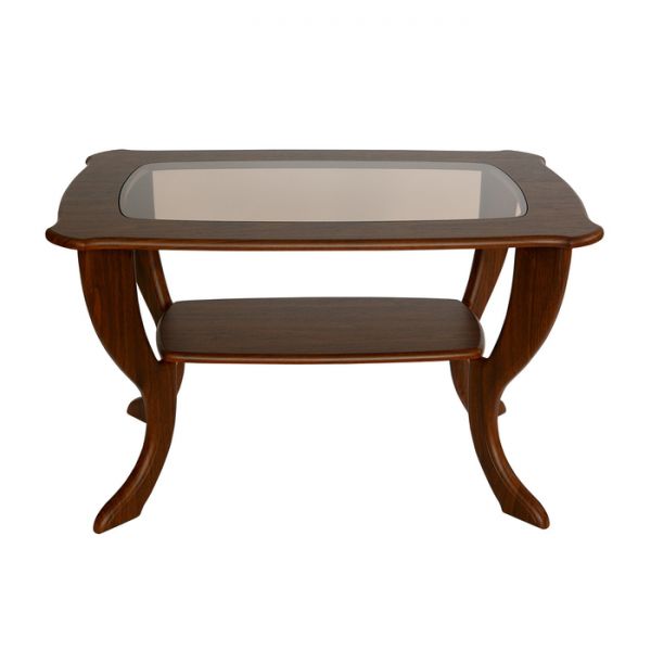 Стол журнальный «Маэстро», со стеклом сжс-01, 900 ? 600 ? 560 мм, цвет дуб белёный