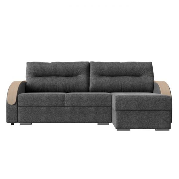 Угловой диван «Дарси», механизм еврокнижка, рогожка, цвет корфу 02