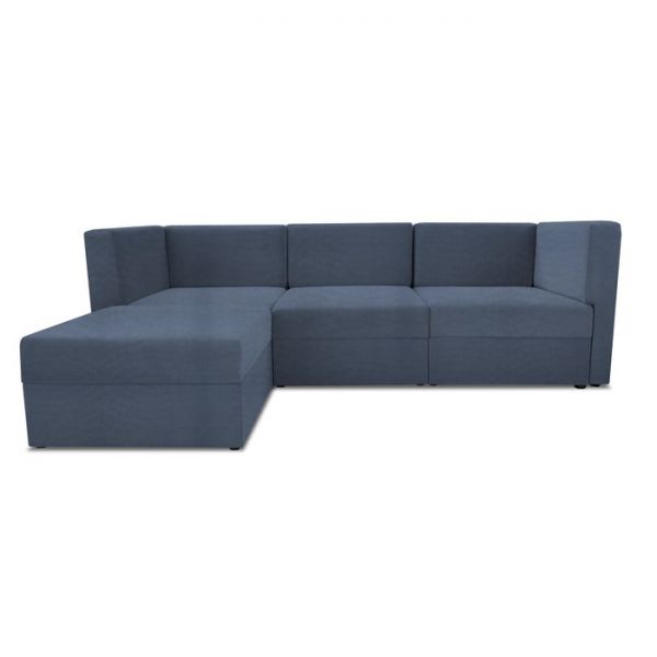 Диван модульный угловой «Бергамо», четыре секции, велюр, цвет dream yellow