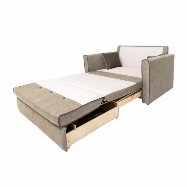 Диван прямой «Марк», механизм выкатной, цвет макро 157 / макро 281