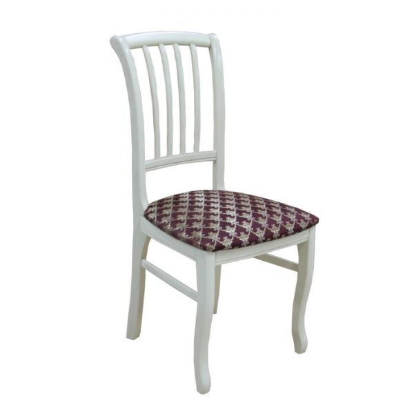 Стул Кабриоль-Ж, бук, цвет покраски  темный орех, ткань Tvill однотонка 9381 160/7т