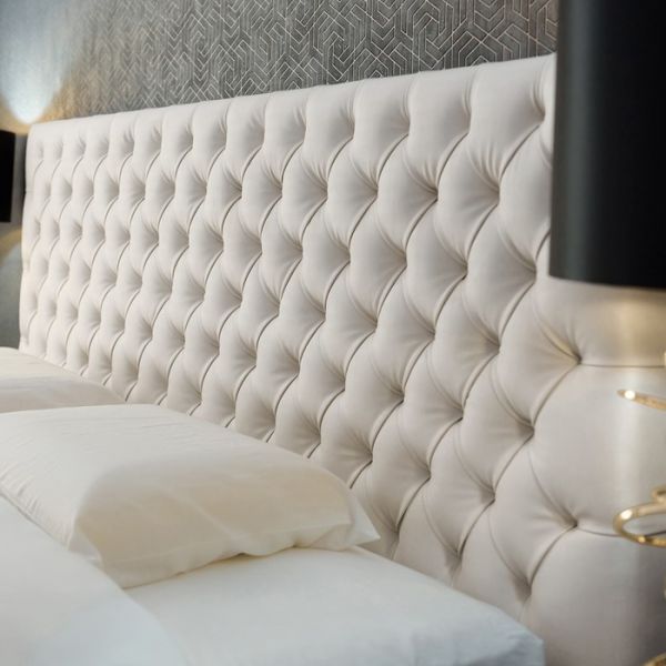 Кровать «Купол тысячелетия 2016» без ПМ, 1400 ? 2000, встроенное основание, взбитые сливки