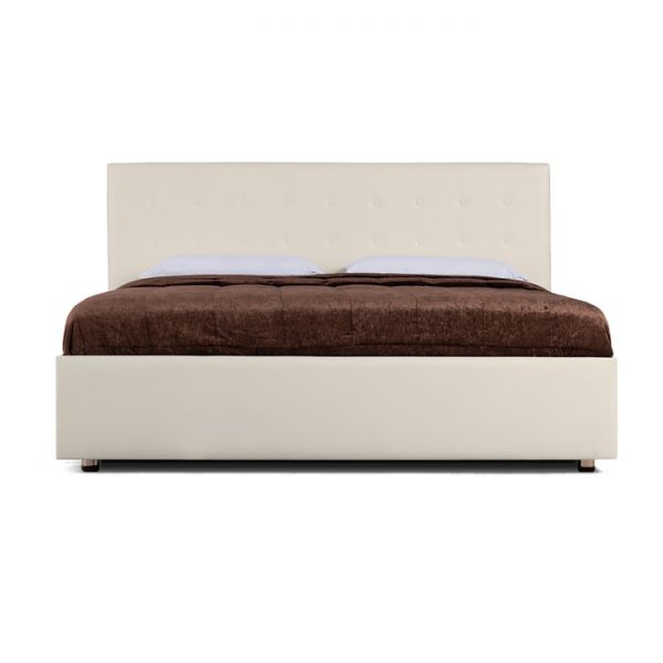 Кровать «Космопорт» с ПМ, 140х200 см, ортопедическое основание, цвет бежевый