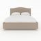 Кровать «Ротонда» с ПМ, 140 ? 200 см, ортопедическое основание, цвет Star Velvet 7 Beige