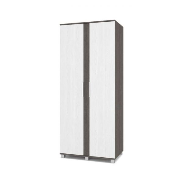 Шкаф Пандора-П21 520х900х2100 двухстворчатый Анкор темный/светлый