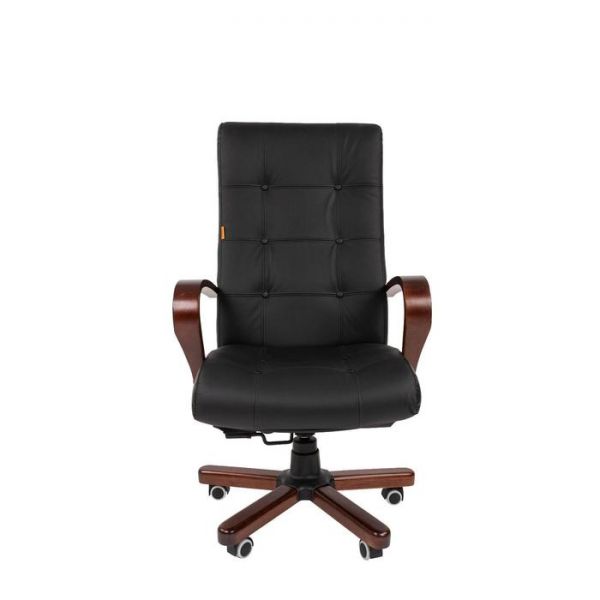 Кресло руководителя "Chairman" 424 WD кожа черная