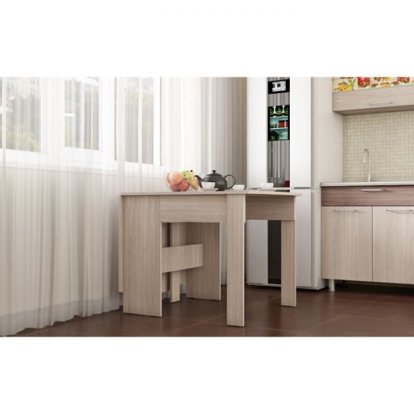 Стол книжка простая СТК-1 750х1600х800 Дуб выбеленный