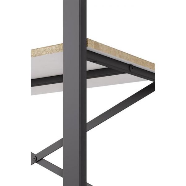 Стеллаж «Хардвиг S», 900 ? 390 ? 1010 мм, цвет белый