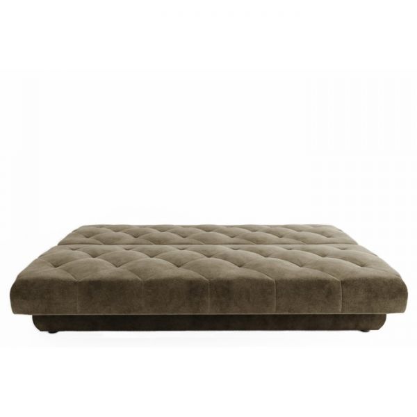 Прямой диван «Бруно», механизм книжка, велюр, цвет селфи01