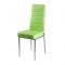 Стул на металлокаркасе В-1 хром люкс/фисташковый