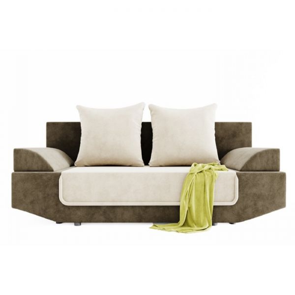 Диван прямой «Амаретто», ППУ, механизм еврокнижка, цвет селфи 01 / селфи 03