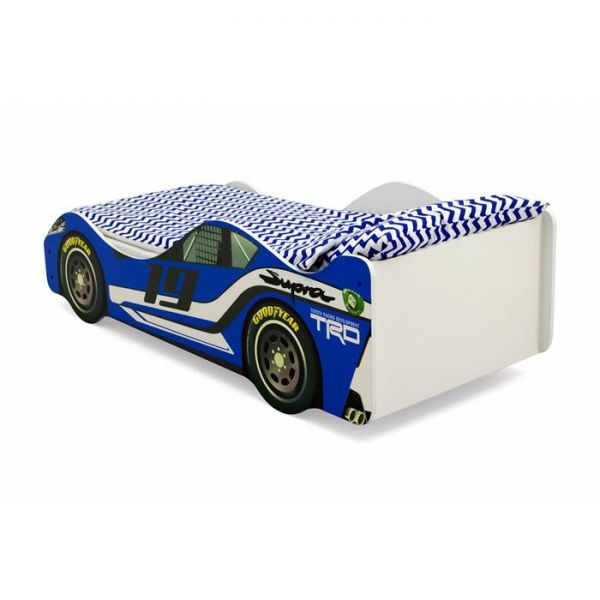 Кровать-машина Бельмарко «Супра синяя»