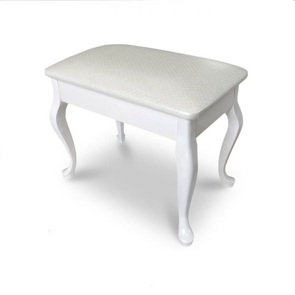 Банкетка «Классик», 530 ? 320 ? 430 мм, цвет белый