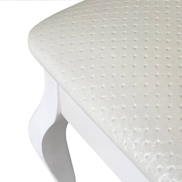 Банкетка «Классик», 530 ? 320 ? 430 мм, цвет белый