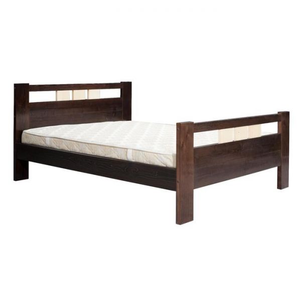 Кровать «София 2», 900 ? 1900, массив сосны, цвет дуб