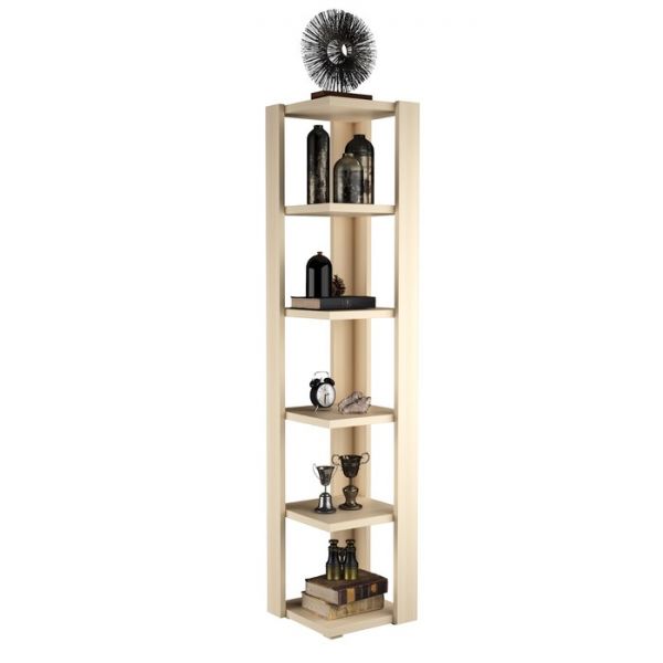 Стеллаж 382х416382х1944 Дуб молочный