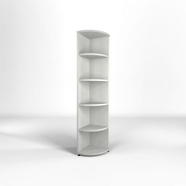 Стеллаж угловой 400*400*2000 Выбеленное дерево