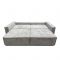 Диван "Бокс", велюр, цвет серый