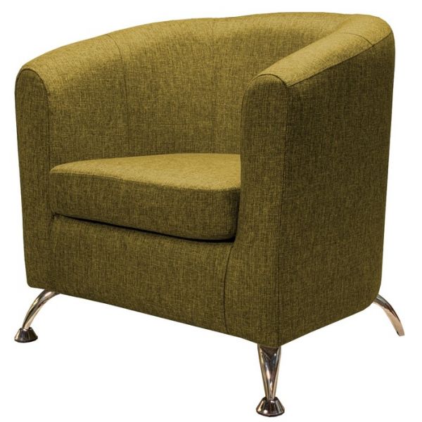 Кресло "Во", рогожка Dark Gold