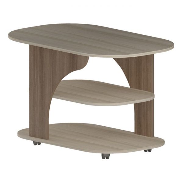 Стол журнальный Престиж-1 635х1035х640 Ясень Шимо темный /Ясень Шимо светлый