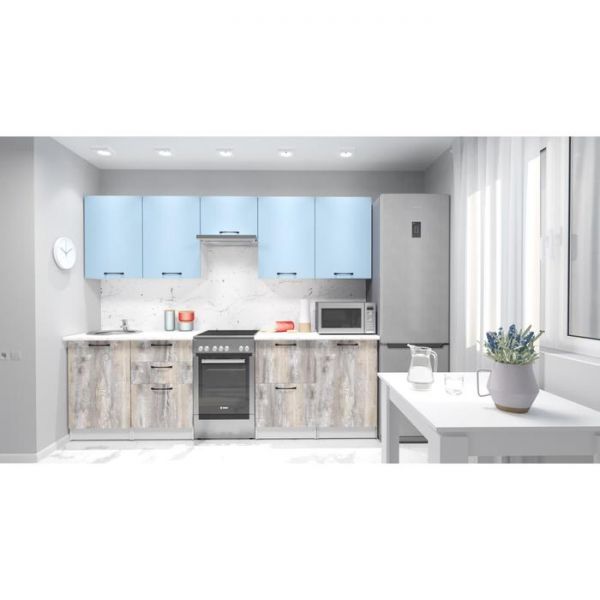 Кухонный гарнитур Аквамарин 2500