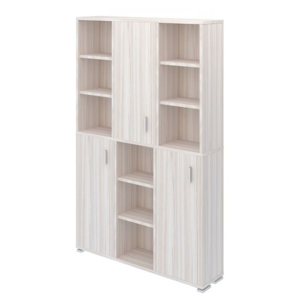 Стеллаж, 1340 ? 300 ? 2130 мм, цвет карамель