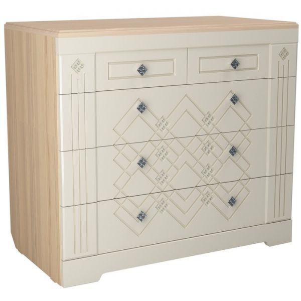 Комод «Капелла 9», 900 ? 500 ? 810 мм, цвет туя светлая