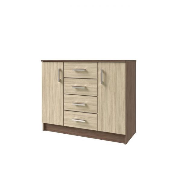 Комод  К1000-2Д Ясень Шимо