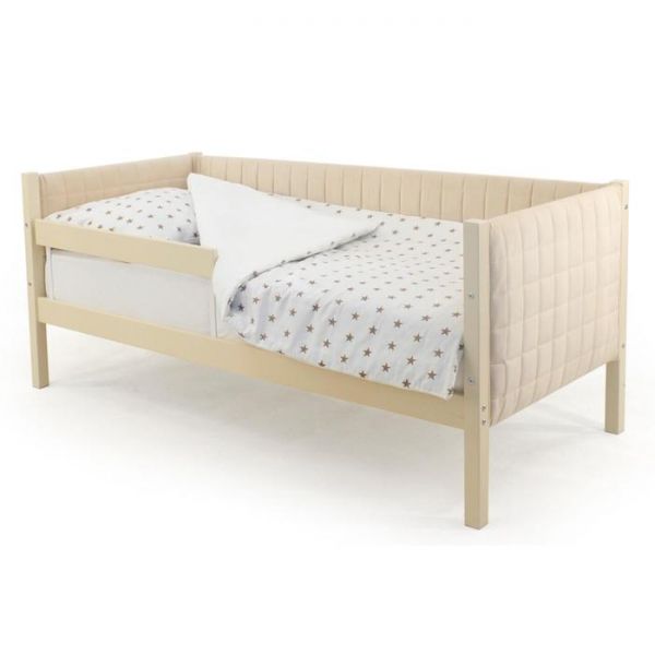 Детская кровать-тахта мягкая Svogen бежевый